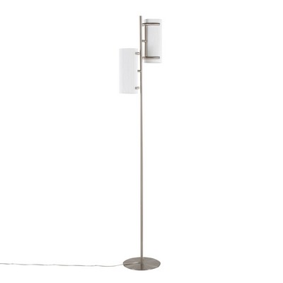 Lumisource Rhonda Floor Lamp Brushed Nickel