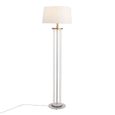 Lumisource Rope Floor Lamp Natural Wood