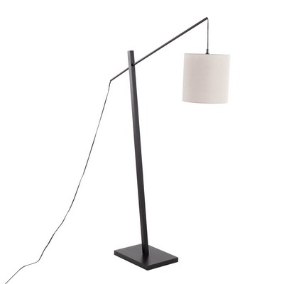 Lumisource Arturo Floor Lamp Black Wood