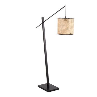 Lumisource Arturo Floor Lamp Black Wood