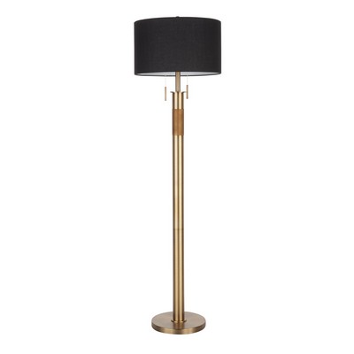 Lumisource Trophy Floor Lamp Antique Brass