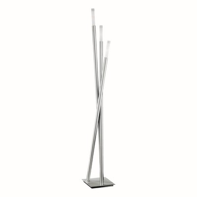 Lumisource Icicle Floor Lamp Brushed Nickel