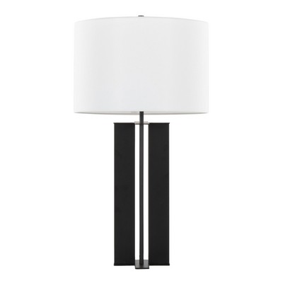 Lumisource Cosmo 28in Metal Table Lamp Black Metal