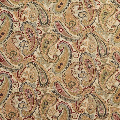 Charlotte Fabrics 1972 Ecru Paisley  Ecru Paisley 