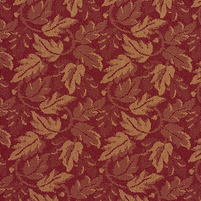 Charlotte Fabrics Y1620 Wine/Leaf