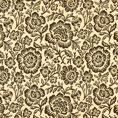 Charlotte Fabrics Y1891 Cocoa Floral