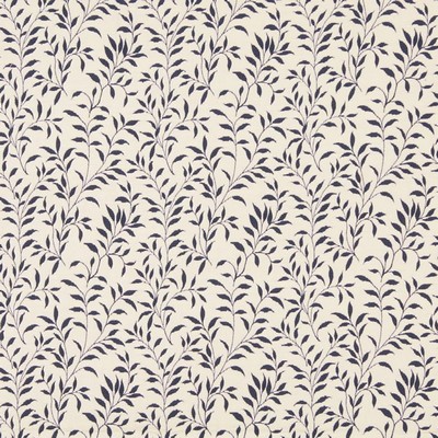 Charlotte Fabrics Y2086 Navy Leaf