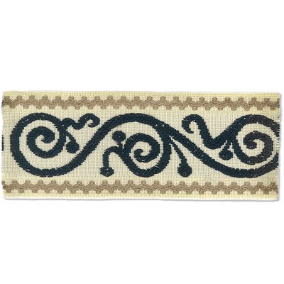 Stout Trim DELILAH BORDER INDIGO