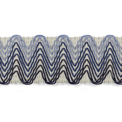 Robert Allen Trim CHEVRON BAND COBALT