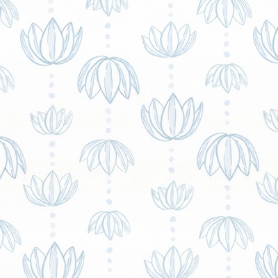 Stout Wallpaper W7843 TULIPS 2 MOONSTONE