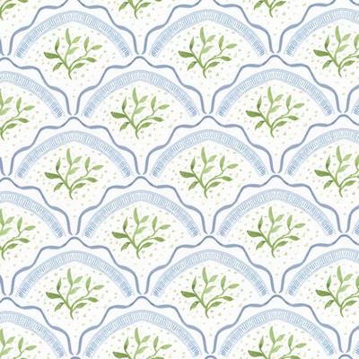 Stout Wallpaper W7845 VINE SCALLOP 2 SPRING