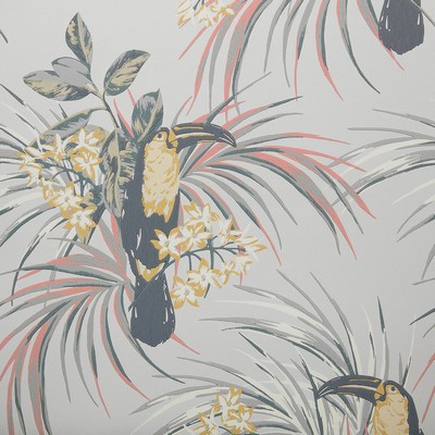 1838 Wallcoverings LE TOUCAN (WP) # 06 SOFT GREY