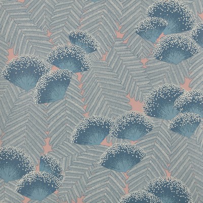 1838 Wallcoverings CLARICE (WP) # 01 SOFT BLUE