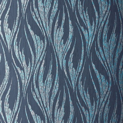 1838 Wallcoverings RIPPLE (WP) # 03 BLUE DUSK