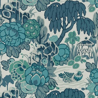 1838 Wallcoverings MANDARIN GARDEN (WP) # 01 MIST