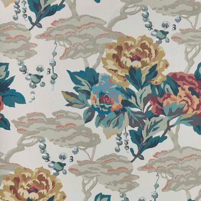 1838 Wallcoverings PAEONIA (WP) # 01 WARM SAND