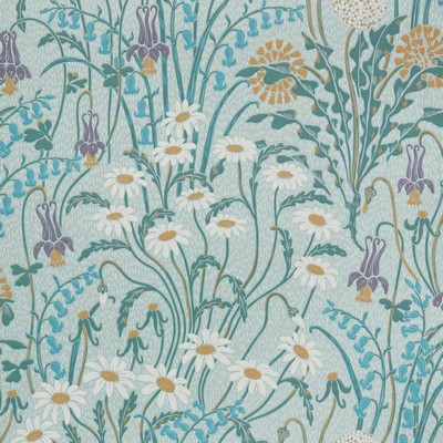 1838 Wallcoverings FLOWER MEADOW (WP) # 03 CELESTE