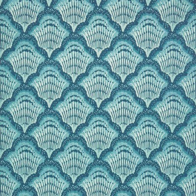 1838 Wallcoverings CALICO SHELL (WP) # 03 AQUA