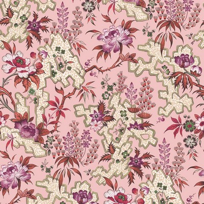 1838 Wallcoverings KILBURNS MAZE (WP) # 03 BLUSH