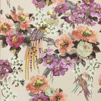 1838 Wallcoverings FLORAL SERENADE (WP) # 01 APRICOT