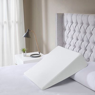 Olliix Memory Foam Wedge Pillow White