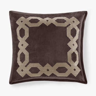 Olliix Clermont European Pillow Sham Brown