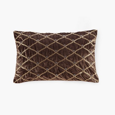 Olliix Aumont Oblong Decor Pillow Brown