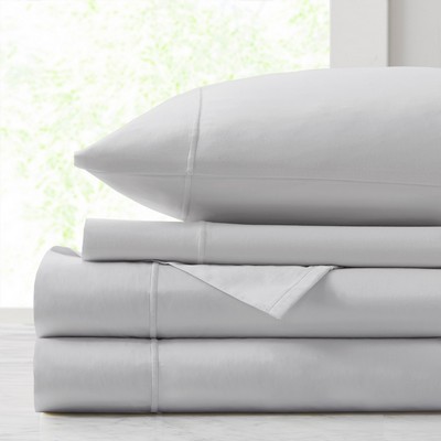 Olliix Luxury Egyptian 500TC Cotton Sheet Set Grey