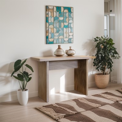 Olliix Lailani Console Table Wheat