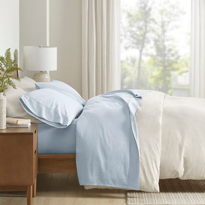 Olliix 300TC BCI Cotton 300TC BCI Cotton Sheet Set Blue