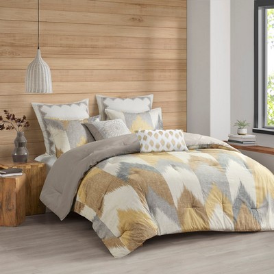 Olliix Alpine 3 Piece Comforter Mini Set Yellow