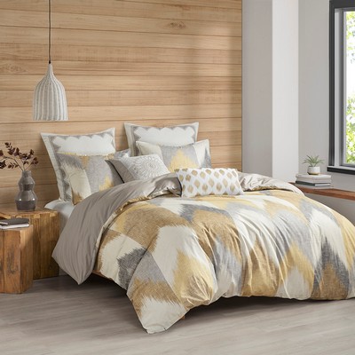 Olliix Alpine 3 Piece Duvet Cover Mini Set Yellow