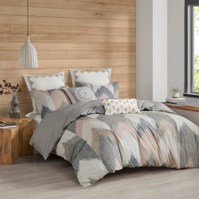 Olliix Alpine Cotton Duvet Cover Mini Set Blush