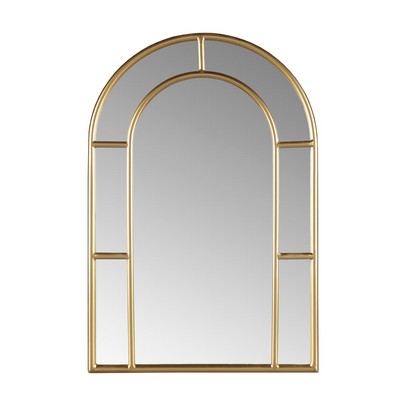 Olliix Regina Gold Arched Wall Mirror Gold