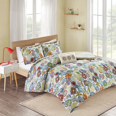 Olliix Tamil Comforter Set Multi