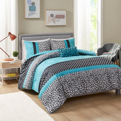 Olliix Chloe Comforter Set Teal