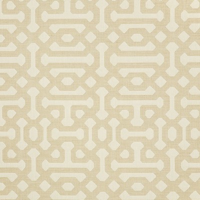 Abbeyshea Fabrics Sunbrella Furniture Fretwork 45991-0001 Flax