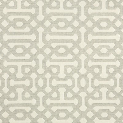 Abbeyshea Fabrics Sunbrella Furniture Fretwork 45991-0002 Pewter