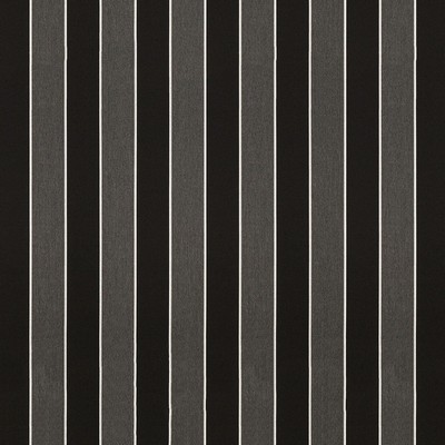 Abbeyshea Fabrics Sunbrella Furniture Stripe Peyton 56075-0000 Granite