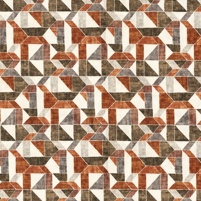 Abbeyshea Fabrics Trellis 506 Umber 