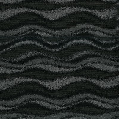 Abbeyshea Fabrics Waves 908 Charcoal