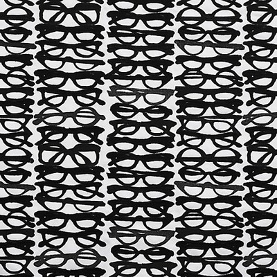 Scalamandre POP ART BLACK & WHITE