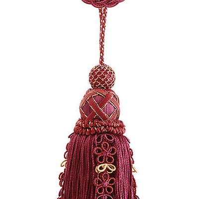 Scalamandre Trim SIECLE SINGLE TASSEL W/ROSETTE PORT