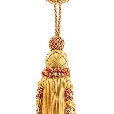 Scalamandre Trim SIECLE SINGLE TASSEL W/ROSETTE GOLD