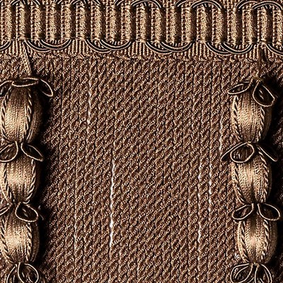 Scalamandre Trim HARMONIE JASMINE FRINGE MARRON GLACE