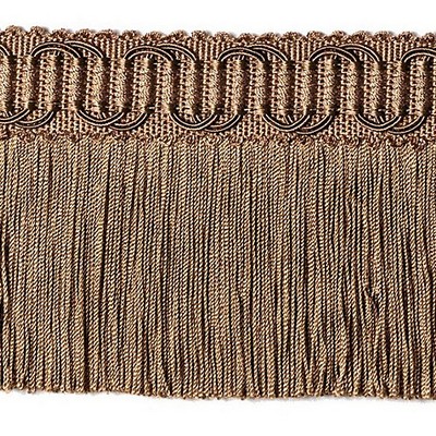 Scalamandre Trim HARMONIE MOSS FRINGE MARRON GLACE