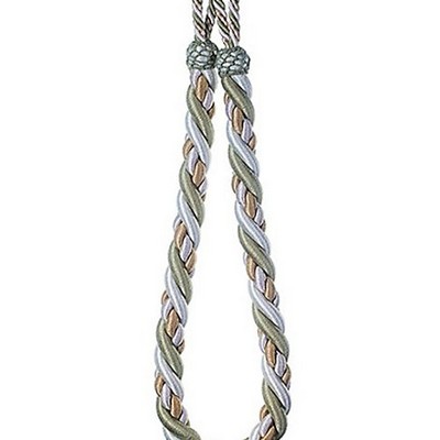 Scalamandre Trim SAFARI ROPE TIEBACK PEWTER