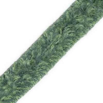 Scalamandre Trim SAFARI TWEEDED CHENILLE B GREEN