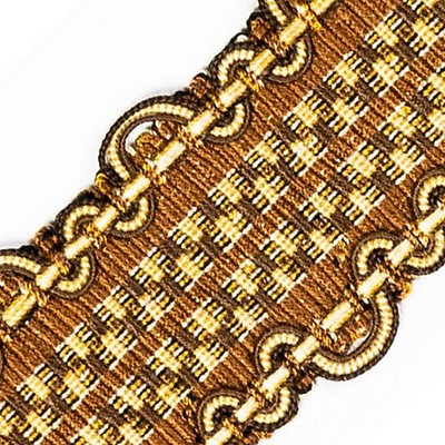 Scalamandre Trim SAFARI BRAID BRONZE