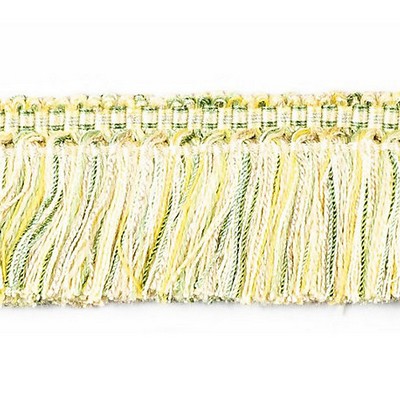 Scalamandre Trim MILADY BRUSH FRINGE MEADOW/BEIGE